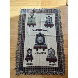 Thomas The Train Tank Engine Woven Tapestry Throw Blanket
